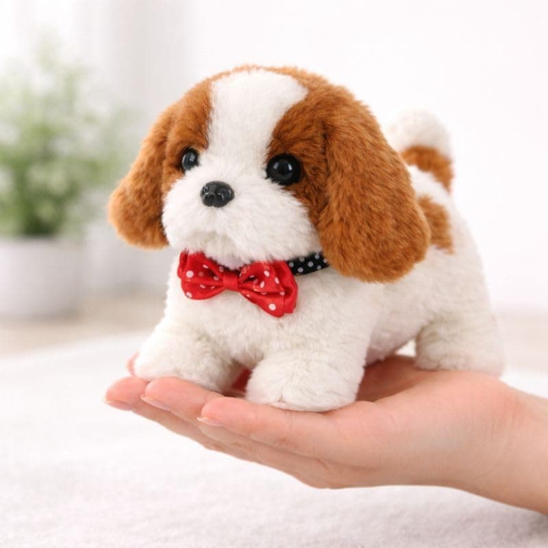 BROWN & WHITE PUPPY