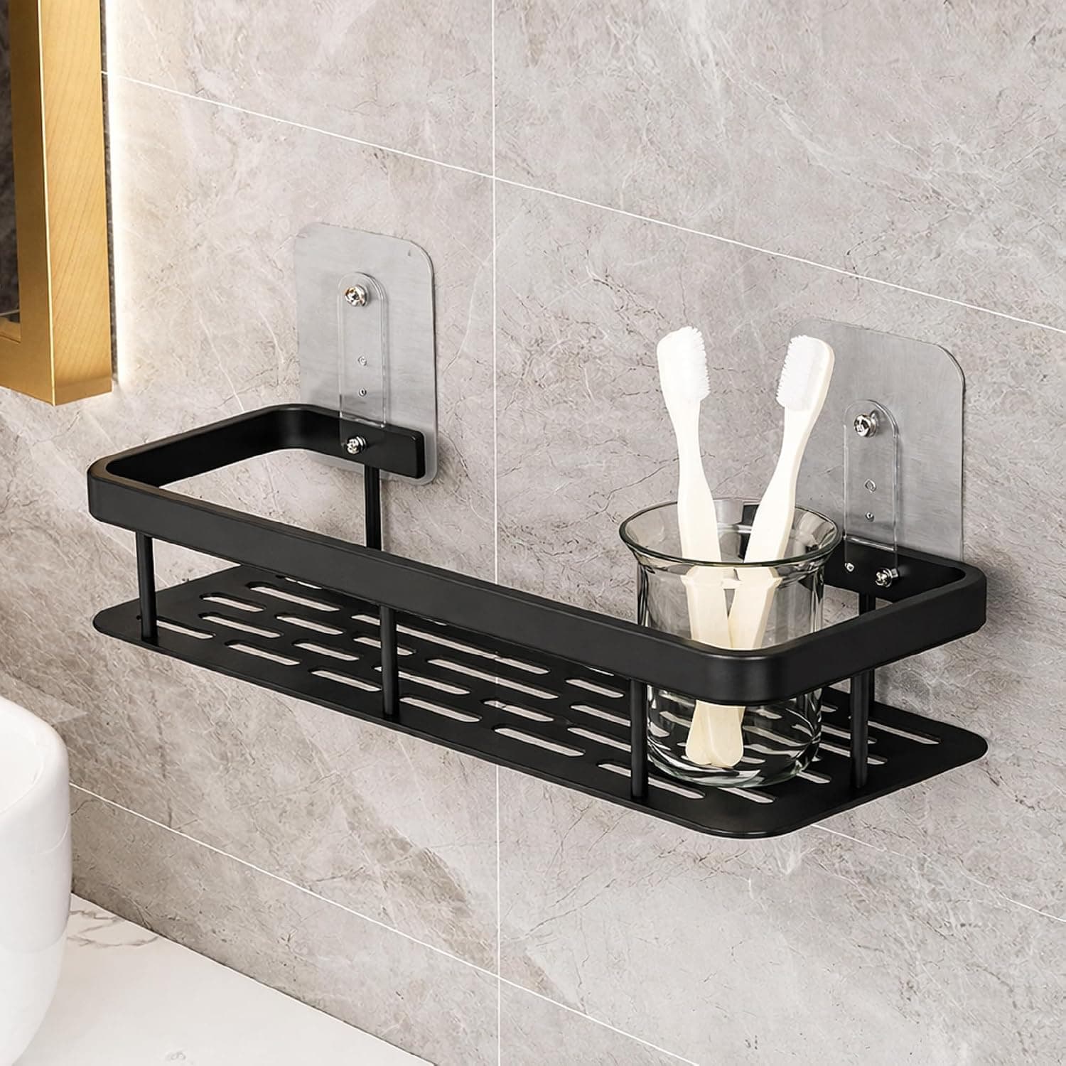 Stainless Steel Bathroom Organizer