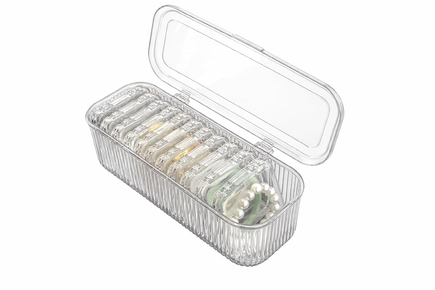Acrylic Jewelry Organizer Box Set